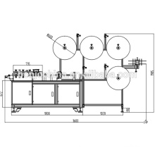 High speed automatic face mask making machine with high quality